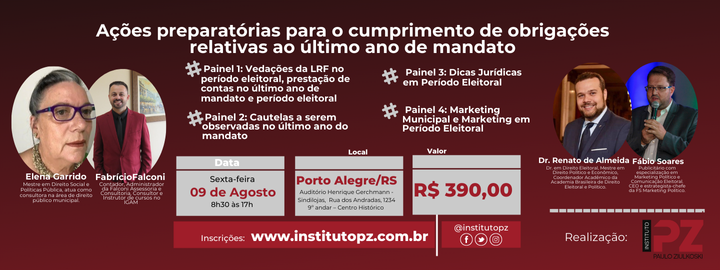 Dicas Jurídicas e Contábeis em Período Eleitoral e Cuidados no Último Ano de Mandato